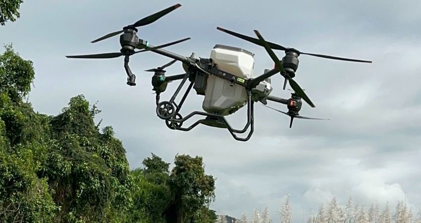 Agricultural Drone Spreading in Cairns